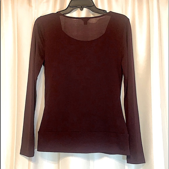 Ann Taylor - Soft Drape Scoop Neck Blouse - Picture 2 of 7